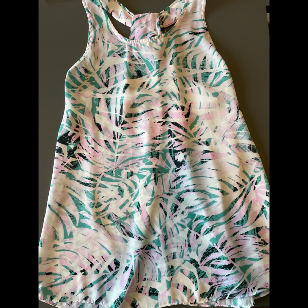 Cynthia Rowley racer back style tank